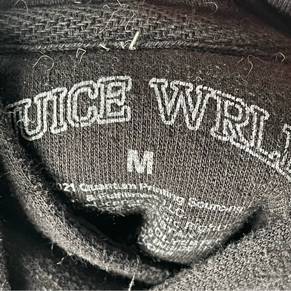 JUICE WRLD ROAMING MY MIND HOODIE SIZE MEDIUM - Picture 7 of 9